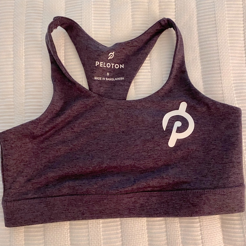 Peloton Size S low impact sports bra - never worn